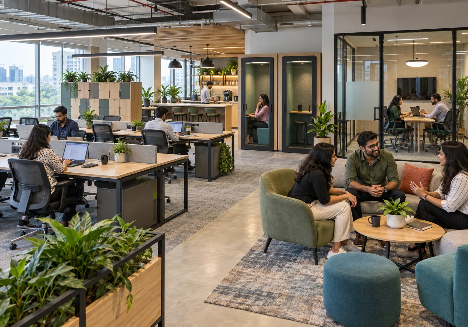 Co-working Space Interior Design
